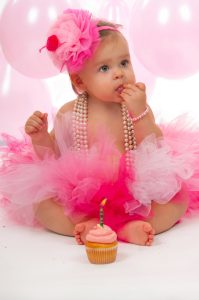 Cute Baby in Pink