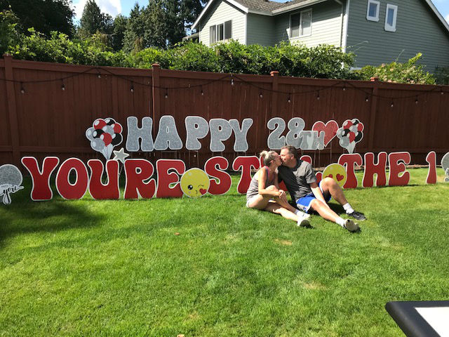 Yard Announcements Can Help You Let Them Know How Much You LOVE Them With Our Amazing Anniversary Yard Signs!