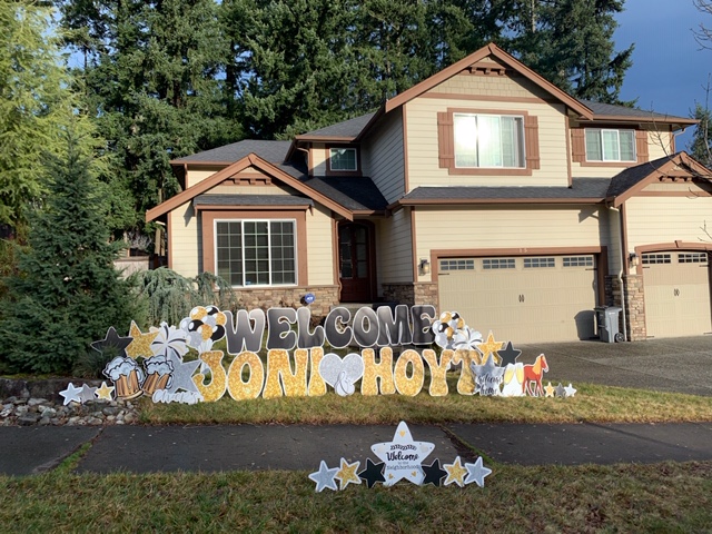 What a FUN surprise for your New Neighbor! Welcome to the Neighborhood or Welcome Home Yard Signs!